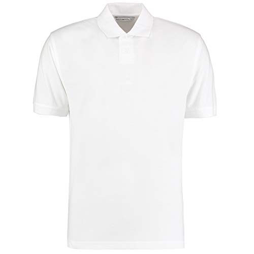 Kustom Kit Mens Regular Fit Workforce Pique Polo Shirt (3XL) (White)