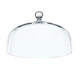Nachtmann Tortenglocke rund Ø 30 cm, Bossa Nova, 99529, Tortenhaube aus Kristallglas, Glasglocke für Kuchen und Torten, Kuchenglocke spülmaschinenfest