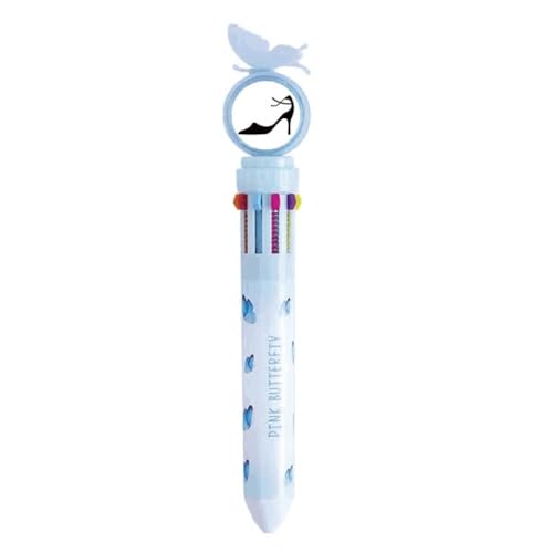 Stylo à bille multicolore High Heels pour organiser vos cours et cahiers de texte
