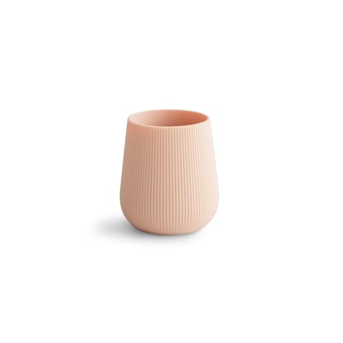 Image of mushie Silicone Baby Starter Training Cup | 6 Months+ (Blush)