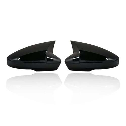 Coque rétroviseur noir brillant pour Skoda Octavia 3 A7 et VW T-ROC
