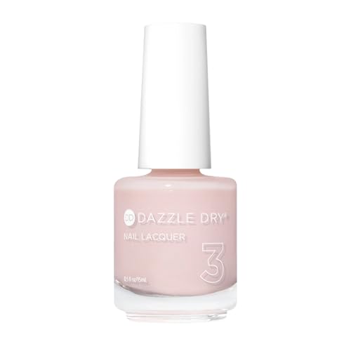 Dazzle Dry Nail Lacquer (Step 3) - Truth - A semi-sheer pale Himalayan salt pink. (0.5 fl oz)