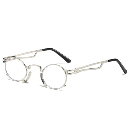 Lunettes de soleil ovales jaunes pour festival punk et look urbain rétro