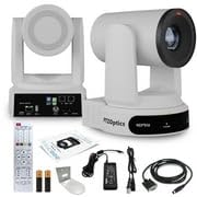 PTZOptics Move 4K PT12X-4K-WH-G3 – Telecamera PTZ Con Zoom Ottico 12x, SDI/HDMI/USB/IP