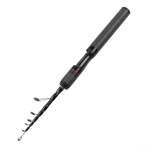 Mini canna da pesca ultraleggera da 150 cm per piccoli pesci con presa comoda e flessibilità
