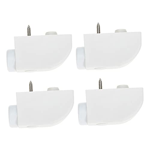 KONTONTY 4piezas Limitador De Ventana Corredera Bloqueador De Seguridad Antirrobo Para Niño Niña Sin Taladro Fácil Instalación Para Hogar Oficina Escuela