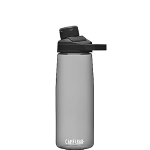 CamelBak Chute Mag BPA Free Water Bottle with Tritan Renew – Magnetic Cap Stows While Drinking, 25oz, Charcoal