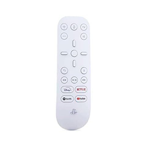 Sony PS5 Multimedia Remote Controller - White Cover