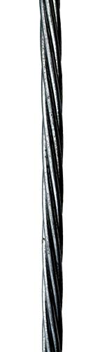 Image of 3M DBI-SALA Lad-Saf Cable Vertical Safety System 6118040, Galvanized Steel, 40 FT