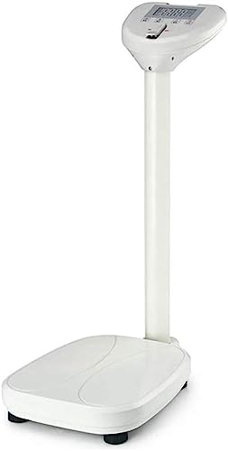 Electronic Doctor Scales,Electronic Scales, Health Physician Scales, Height and Weight Scales, High Precision Sensors, Adult Children's Body Measuring Instruments, 180Kg (White)
