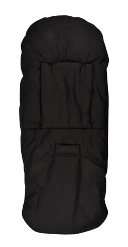 BÉAba, Coprigambe Per Passeggino, 100% Impermeabile, Antivento, Ultra Caldo In Doppio Pile, Tog 6, Passaggio Con Imbracatura A 3 E 5 Punti, Cappuccio Coprente, Chiusura A Zip, 6-24 Mesi, Nero - 3