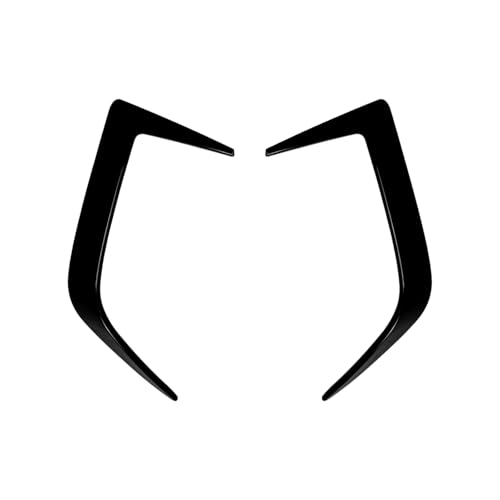 �T�C�h�X�|�C���[ �e�[�� Compatible With 2 Series G42 M 2022 2023 2024 �J�[�A�N�Z�T���[ ���A�o���p�[ �T�C�h�X�|�C���[ �J�i�[�h�g���� ���A�G�A�X�v���b�^�[�ɑΉ�(Glossy Black)