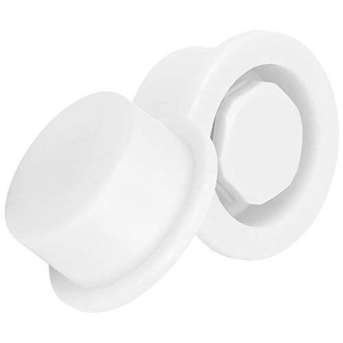 2 Pcs Surfboard Vent PVC Surfboard Air Vent Automatic Screw in Air Vent for Surfboard Paddle Board (White)