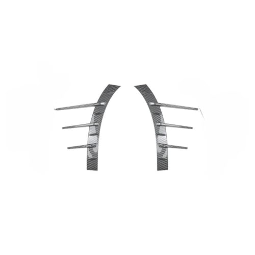 ���A�X�|�C���[ 2022 �܂� �ɓK������ C �N���X �ɓK������ W206 C200 C260 C43 �ɓK������ AMG �t�����g & ���A�o���p�[�T�C�h�z�C�[�����уX�|�C���[�J�o�[�g���� �ԗp���A�X�|�C���[(Carbon Look 2 Pcs)