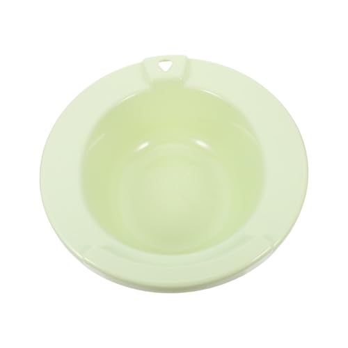 FRCOLOR Sitz Bath for Disability Toilet Seat Portable Commode Chair for Elderly Pregnant Women Space-Saving Design with Overflow Hole for Comfortable Postpartum Care in Home Bathrooms