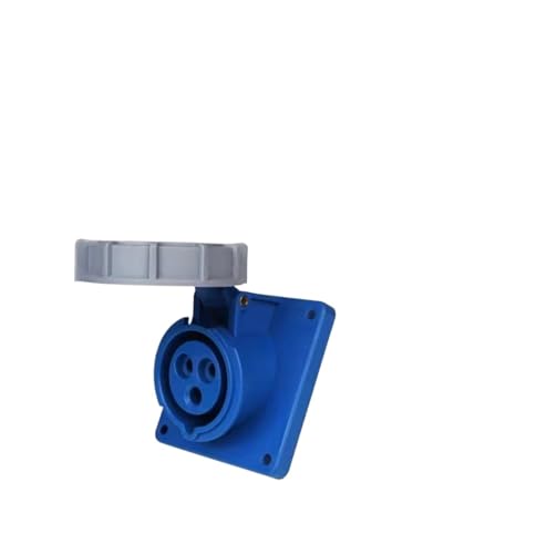 Prise dissimulée aéronautique 32A IP67 connecteur d'alimentation robuste