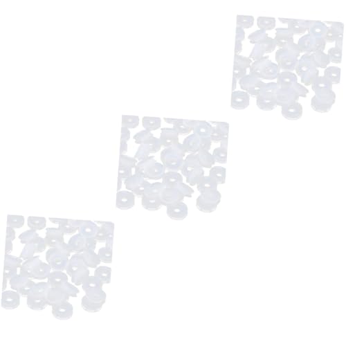 ABOOFAN 3sets Silicone Pressure Cooker Valves Gaskets Sealing Rings for Float Valves Easy to Install Safe for Kitchen Use Compatible with Various Pressure Cookers 50pcs*3