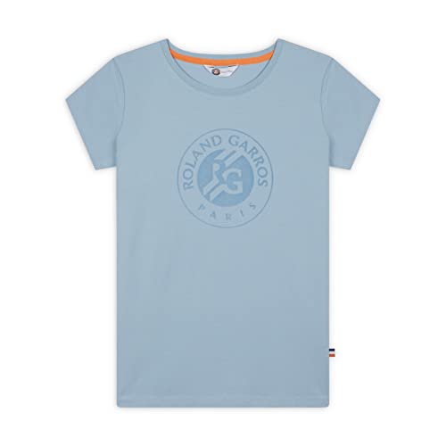 Roland Garros Patrón Camiseta, Mujer, Azul, Small Cover