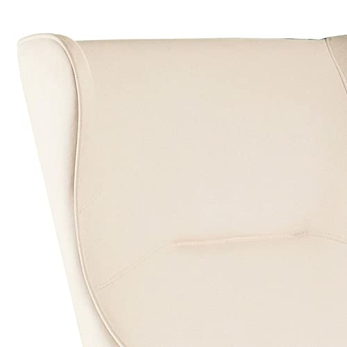Sillón Contorneado Piel Vegana Beige miniatura 4