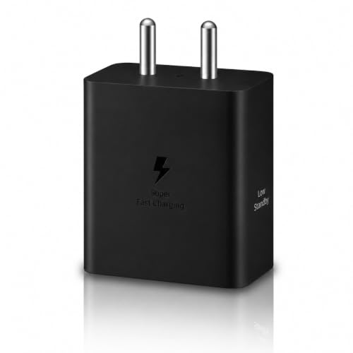 Image of ZYBUX 45W PD Type-C Super Fast Charging Adapter Compatible with Samsung Galaxy S26+|S26 Ultra|S25+|S25|S24 Ultra|S24 FE|S23 |Z Fold7|Z Flip7|Z Fold6|Zflip6| Series Wall Adapter | Black