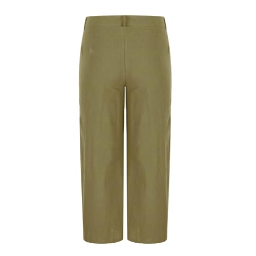 Xiaojmake Linen Pants for Men Casual Loose Fit Elastic Drawstring Waist Baggy Trousers Summer Straight Beach Pant Lightweight4