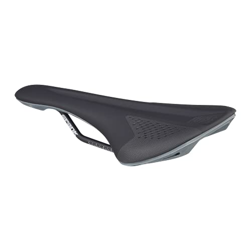 Selle VTT Spank Spike 160 Black/Grey pour réduire les douleurs fessières sur terrains cassants