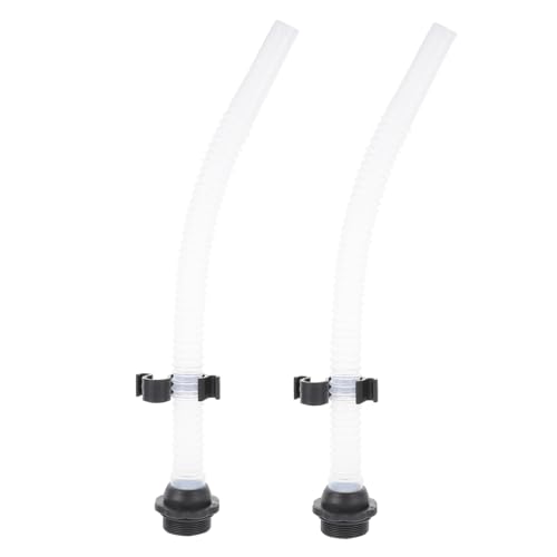 SOLUSTRE Plastic Can Spout Set 4pcs Assorted Colors Nozzle Hose for Easy Pouring Random