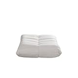 Home Deluxe - Relaxsessel Hocker CHILL | Farbe Beige Relaxsessel Stuhl Hocker Sessel Beinablage