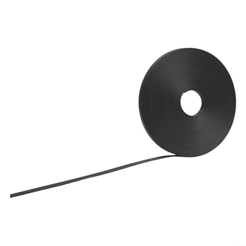 Alanmoship Rouleau de ruban magnétique fin 6 mm 8 m, pour salle de classe ou bureau, propriétés magnétiques puissantes, longueur personnalisable à des fins éducatives, création d'horaires, calendriers