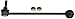 ACDelco 46G0117A Advantage Front Driver Side Suspension Stabilizer Bar Link Kit
