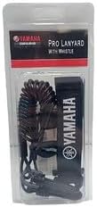YAMAHA OEM WaveRunner PWC Watercraft Floating Lanyard with Whistle Part# MWV-PROLN-YD-BK - Pro Black, One Size