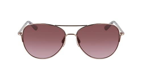 Anne Klein Women's Ak7070 Pilot Sunglasses