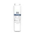 Brio Replacement Refrigerator Filter for Amana® & Maytag® UKF8001 | Significantly reduces unpleasant tastes, odors, Chlorine, and VOCs like Benzene and Formaldehyde from Fridge Water & Ice