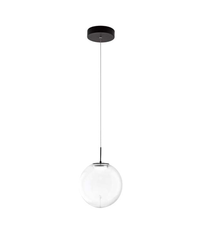 Suspension Ariel Fabas Luce : luminaire LED 14W dimmable transparent
