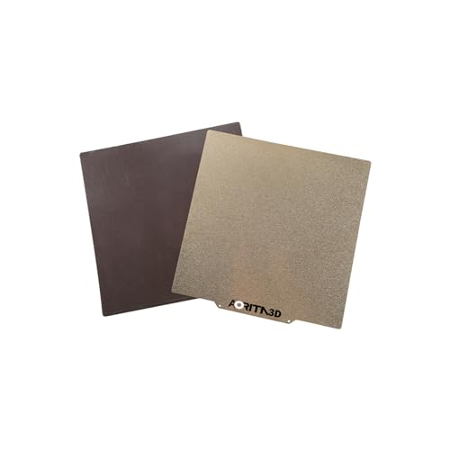 Aorita3D PEI Sheet Double-Sided Removable Magnetic 3D Printer Build Surface Heated Bed Bed Upgraded Cover for Bambu Lab X1/ X1C/ P1P /A1 and Other Same Size(257X257) — view 2