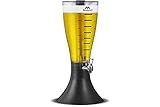 Torre de Chopp Marchesoni Marcbeer Transparente com Preto 3,5 L