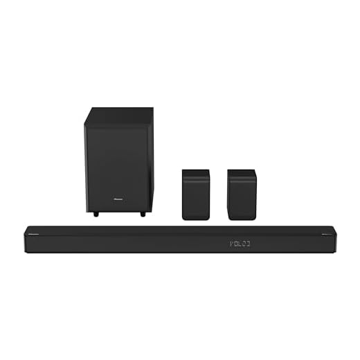 Hisense AX5125H Soundbar 5.1.2 mit Subwoofer