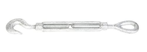 Baron Mfg Ténsor 16-5/16" Overall 1/2" X 9" 9" Tread 1500 Lb Ref.No.177-519 Bulk Acero Galvanizado miniatura 1