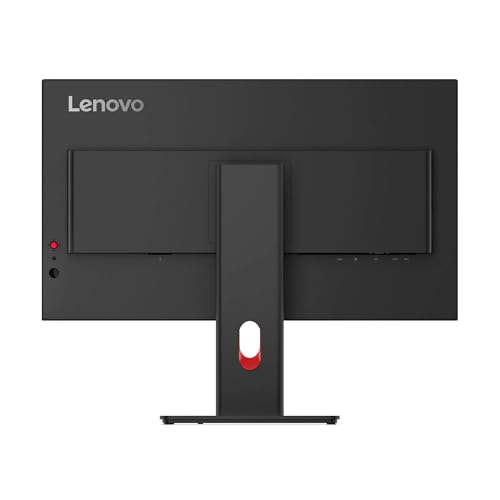 Image of Lenovo ThinkVision T27-40 27in FHD IPS Monitor, 120Hz 1080p, 99% sRGB, Low Blue Light, Ergonomic Height-Adjust Stand, USB Hub, HDMI /DP, VESA Mount Dual-Pack Bundle Included Plus MAJ Deskpad | 2 Pack