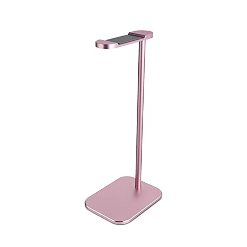 Headphone Stand Aluminum Alloy Head-Mounted Headset Metal Earphone Storage Bracket Desktop Display Widely Compatible Color: B C