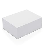 500 blanko Papier-Zuschnitte im DIN A6 Format