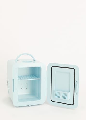 CREATE / Fridge Mini Box / Mini koelkast in retro-stijl voor koeling en verwarming / voor cosmetica, draagbare thermos - pastelblauw - Afbeelding 3