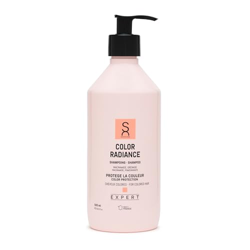 Sacha Care Expert Color Radiance Shampoo - Con melograno e niacinamide per capelli colorati - Mantiene lucentezza e salute 500 ml