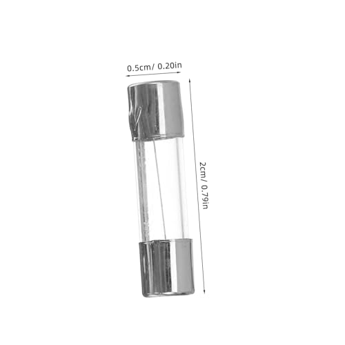 Kit completo de fusibles Luxshiny: fusibles de vidrio tubulares, para multímetro, automóvil y uso doméstico miniatura 2