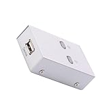Toddmomy Selettore Automatico USB per Stampante Condivisione Dispositivi USB Senza Fili per Computer Box Periferiche Durevole per Ufficio Domestico immagine