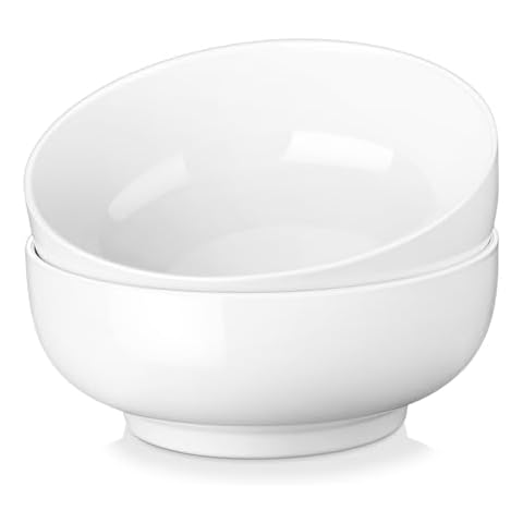 MALACASA 60 OZ Salad Bowls Set Cover