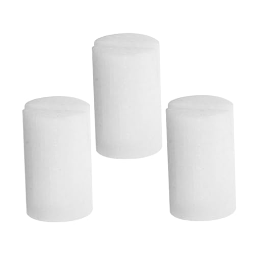 BESPORTBLE 3pcs 5 String Banjo Bone Nut Replacement for String Durable Ox Bone Material Stable Construction for Long Term Use Essential Banjo Spare Parts for Repairing Worn Nuts