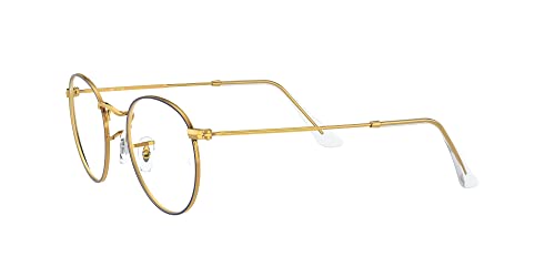 Image of Ray-Ban Unisex Rx3447v Round Metal Round Prescription Eyeglass Frames