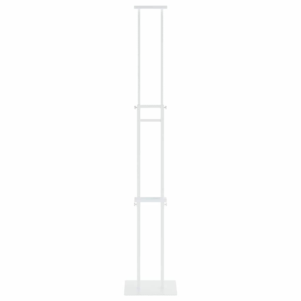 Generico Espositori per Fiere 2 PCS Bianco 30 x 24 x 208 cm Ferro,Commercio e Industria,pubblicità e Marketing,Pannelli espositivi per fiere-3407635