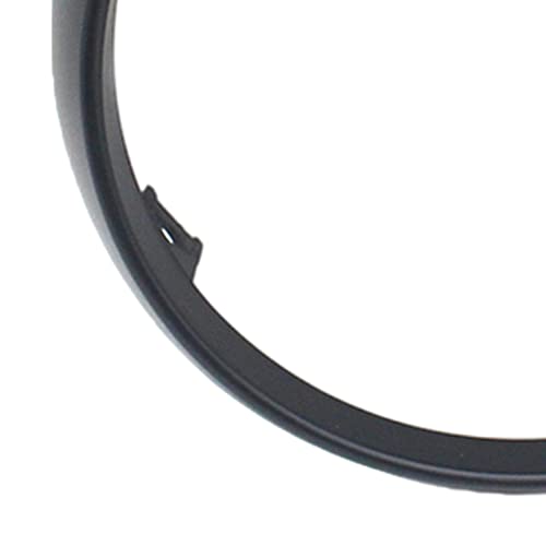 Bisel de faro resistente hecho de plástico protector carcasa embellecedor negro Primavera 2